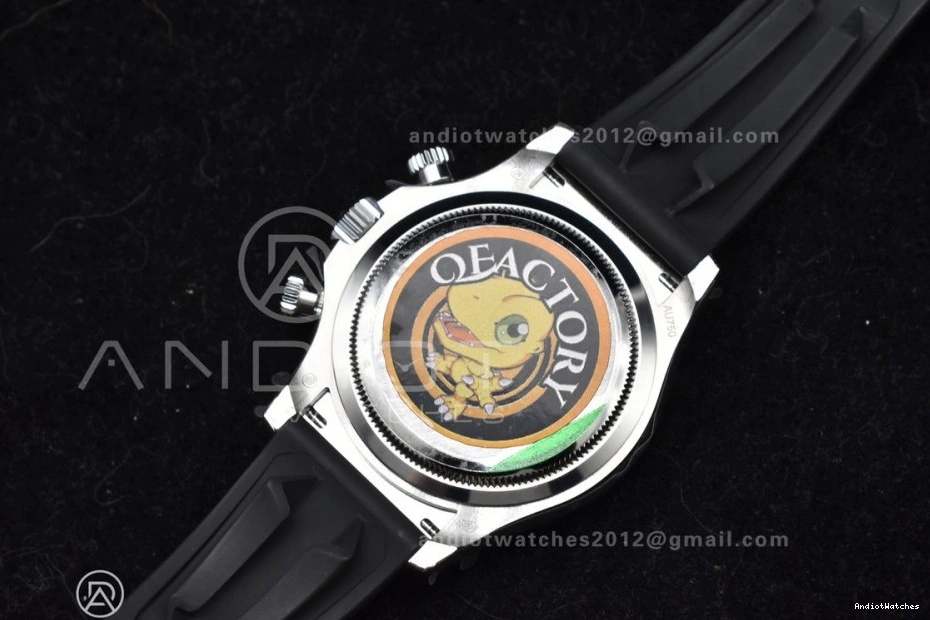 SH4131 Daytona 819 on V Best QF 126519LN Edition Strap Rubber Tailored 1:1 0715